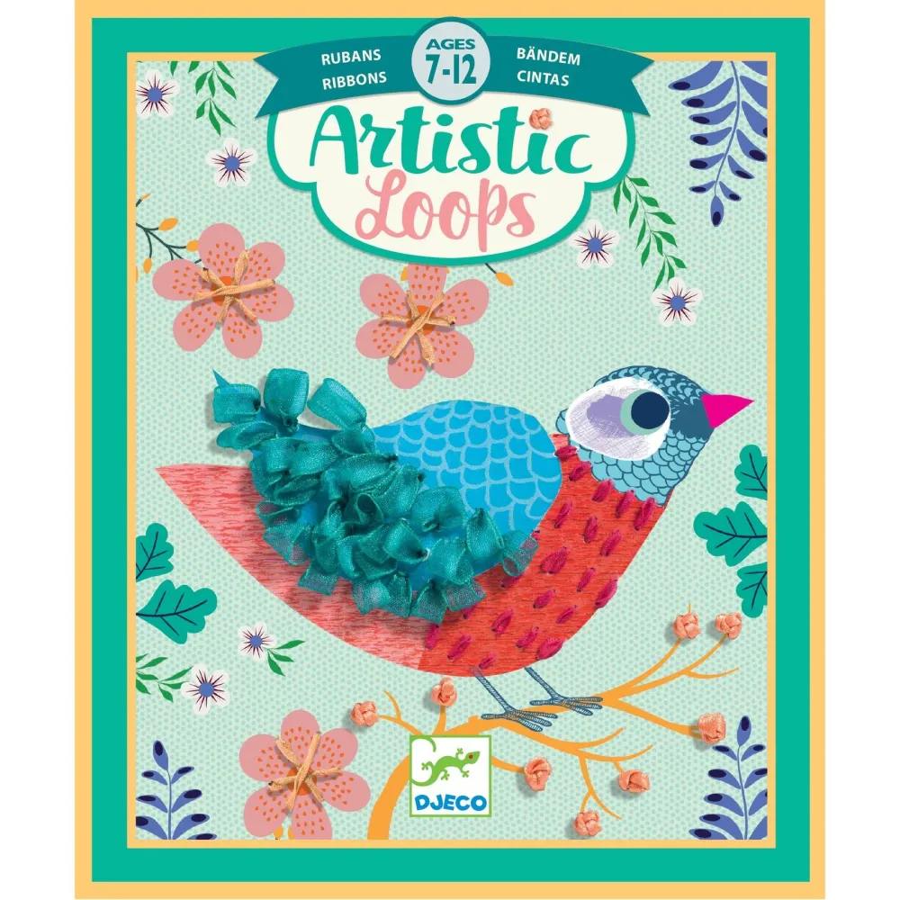 Djeco Vögel Looping Art Set