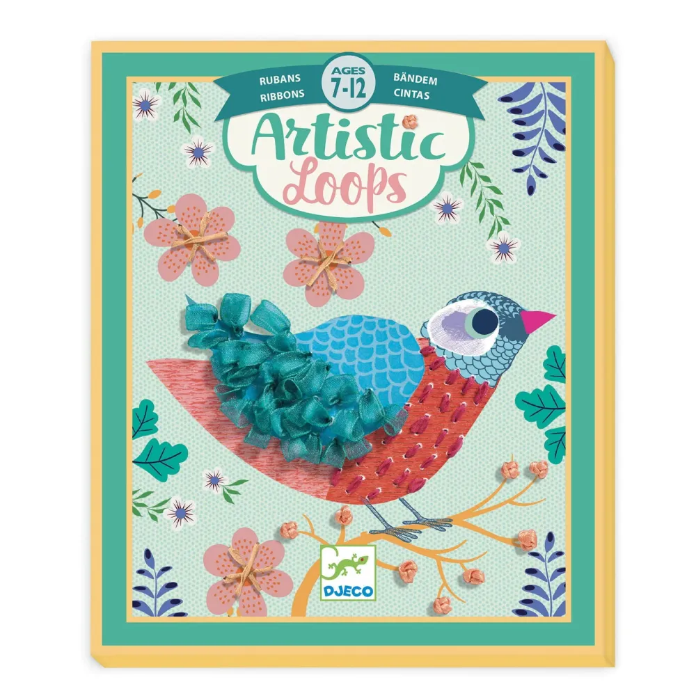 Djeco Vögel Looping Art Set