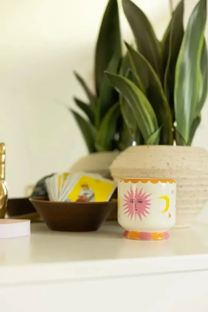 Dopo 8 oz./226g Sun Ceramic Candle - Orange Blossom