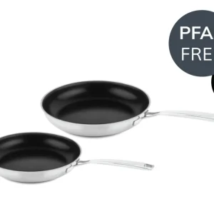 DUCQ Bratpfannenset 24/28 cm 'Keramik-Antihaftbeschichtung'