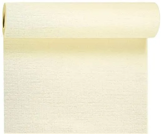 Duni GmbH Tete á Tete Evolin Tischläufer Set – Creme, 0,41x24m