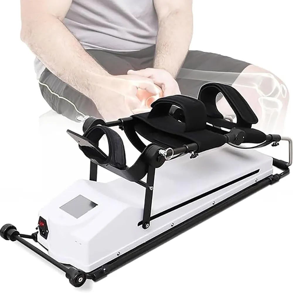 DWSSX Elektrisches Knie-Übungsmassagegerät, Maschine kontinuierliche Passive Bewegung, Rehabilitationsgeräte Knie, Knöchel...