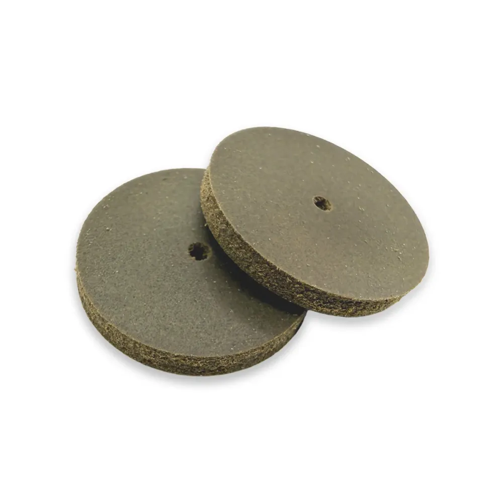 Pack-10 Edenta Swiss Steelmaster Brown 1.3mm x 22mm Square Edge Unmounted Wheel
