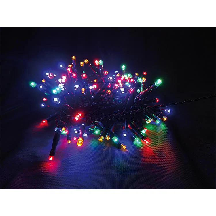 EGB LED Mini - Lichterkette 240 flg. für innen und außen warmweiß mit Steuerbox und App Funktion