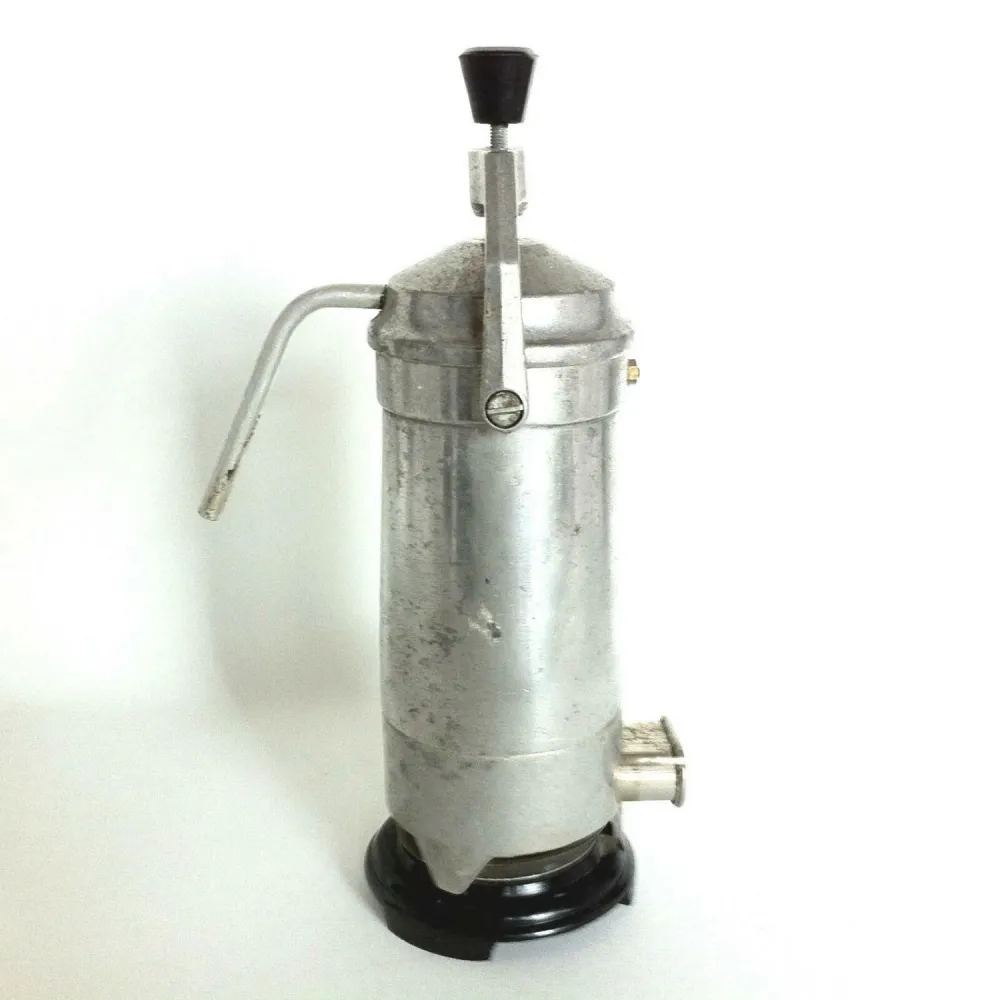 Espressomaschine UNGARN Espressokocher 29,5 Kaffeemaschine Alu 50er 60er