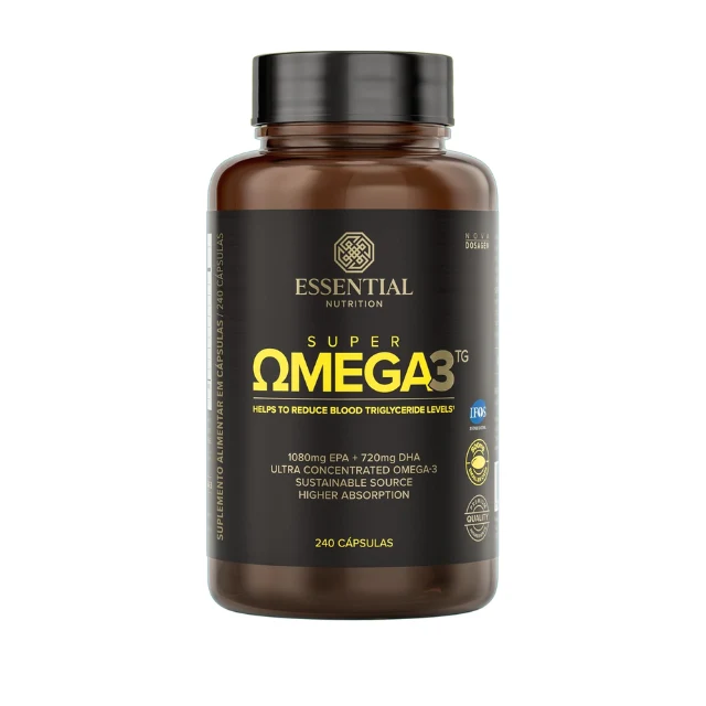 Essential Nutrition Super Omega‑3 TG – Ultra-reines EPA & DHA – 240 Kapseln