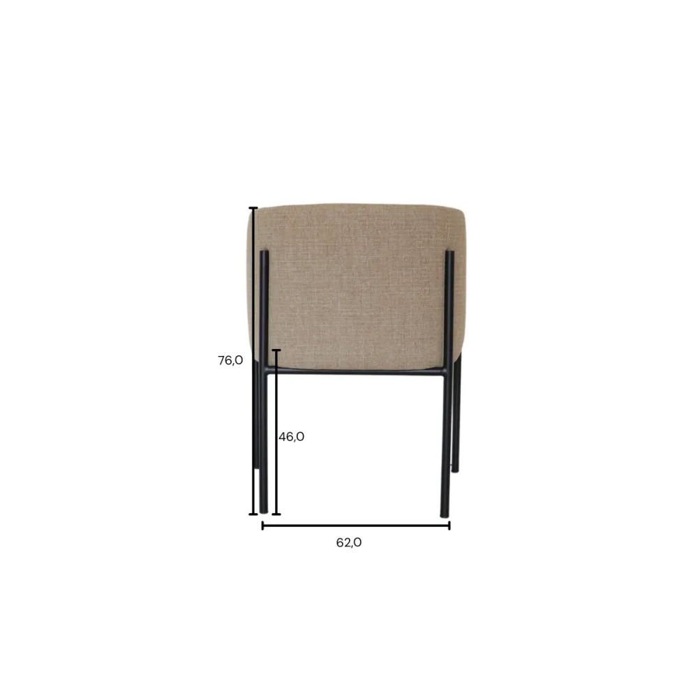 Esszimmerstuhl - Royan - Beige