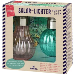 Fernweh Solar-Lichter 2er Set