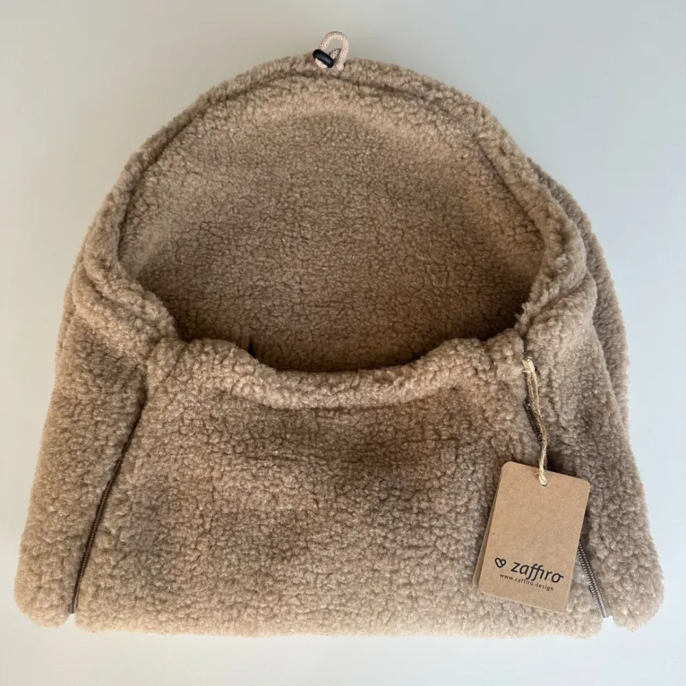 Fußsack Mini Wool Bouclé, Brown