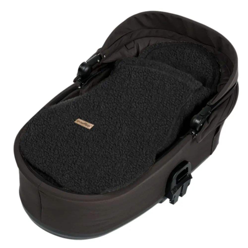 Fußsack Mini Wool Boucle, Anthrazite