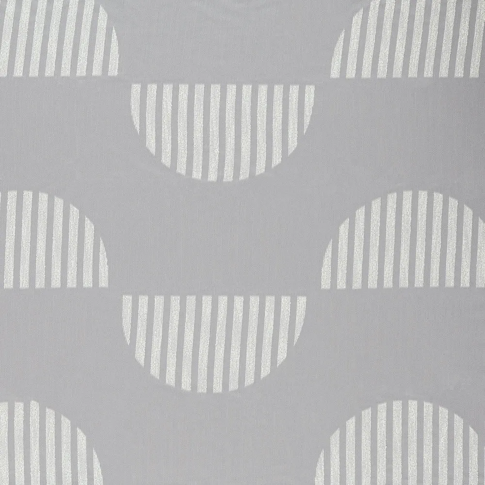 Gardinenstoff Bouclé Circles - pebble 302 cm