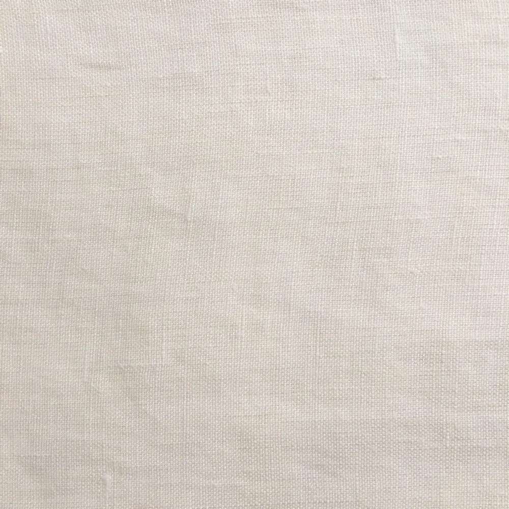 Gardinenstoff Lino Uni - ivory 300 cm