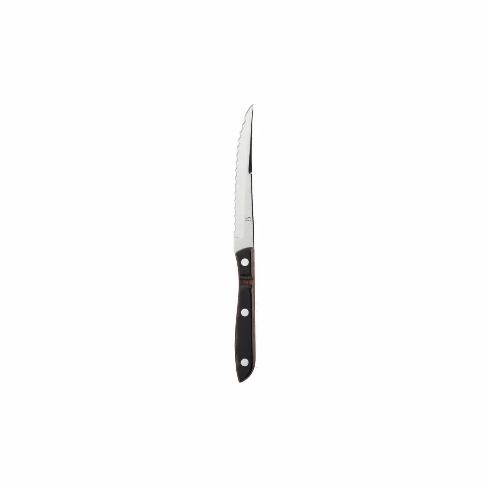 Gense Steakmesser Old Farmer Classic, Holzlaminat, 18/8 Edelstahl, 22 cm, 20555