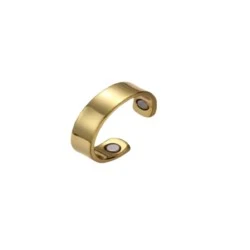 Glatte Kupfer- und Goldring