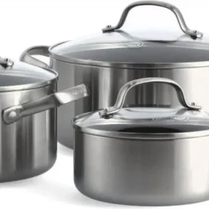 Greenpan 3-teiliges Kochgeschirr-Set 'Genf'