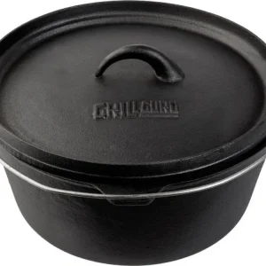 Grill Guru Gusseisen-Schmortopf, groß, Ø 31 cm