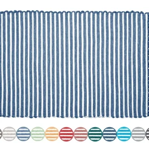 Handmade Läufer 50x70 cm Blau - Jeans