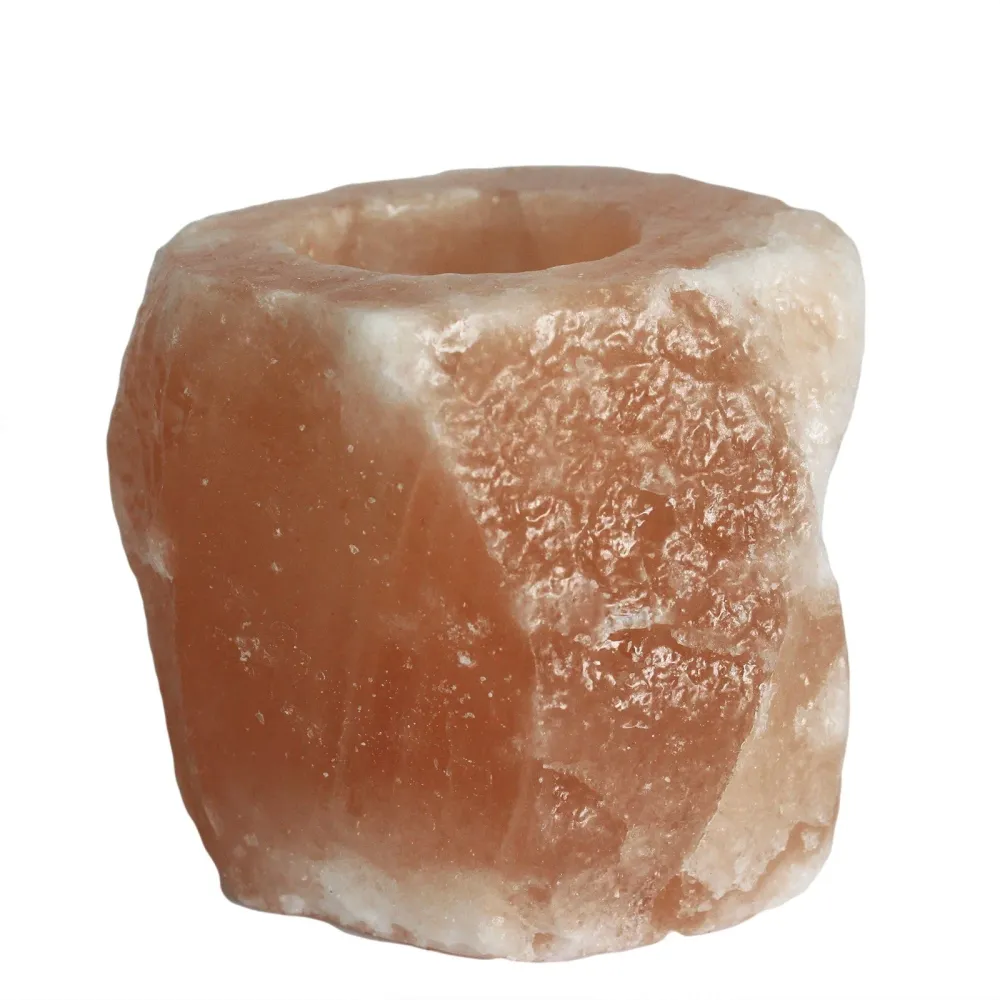 Himalaya-Salz-Kerzenhalter
