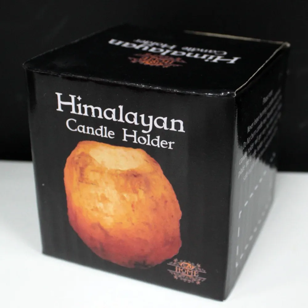 Himalaya-Salz-Kerzenhalter
