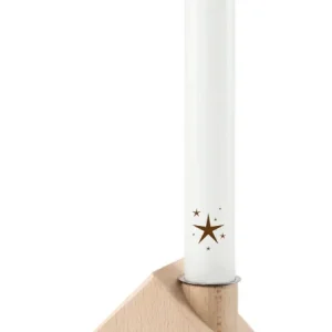 Holzhaus (Holz-Kerzenständer)