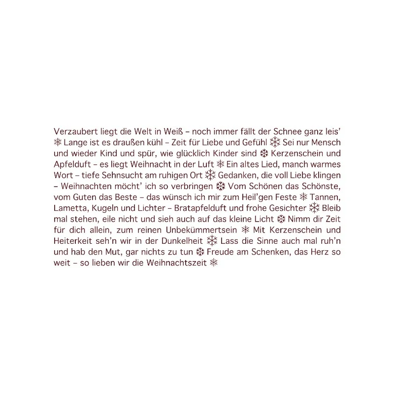 HONGLER Wortlicht - Weihnachtszauber