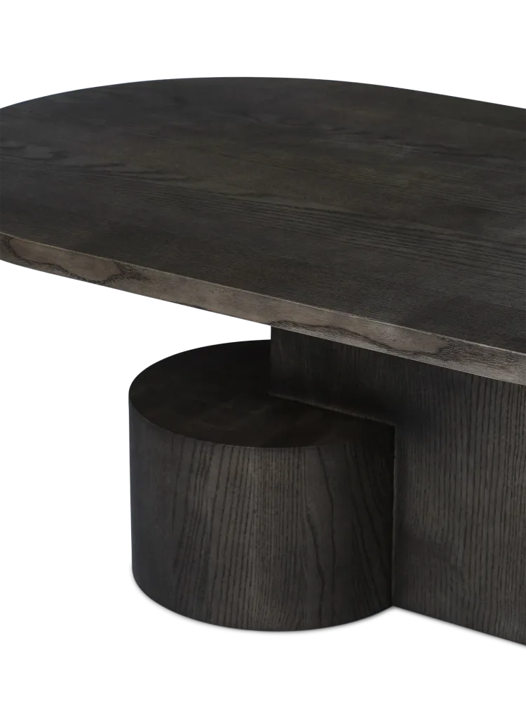 Insert Coffee Table - Black Stained Ash