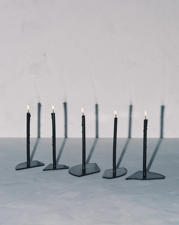 Kerzenhalter Candelabra Blaustahl Serax