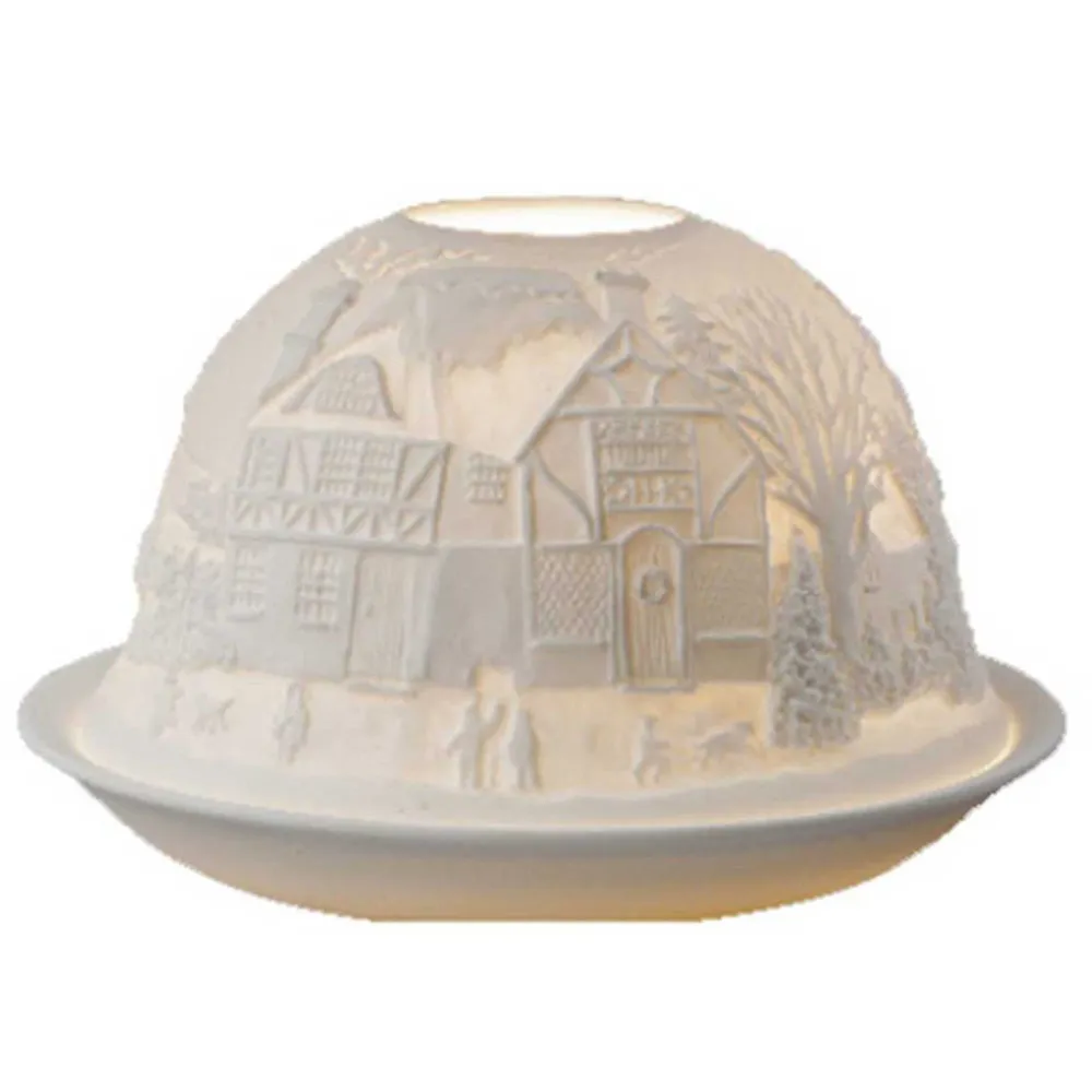 Kerzenhalter Dome Light "Gasthof" für 1 Teelicht, 8 cm
