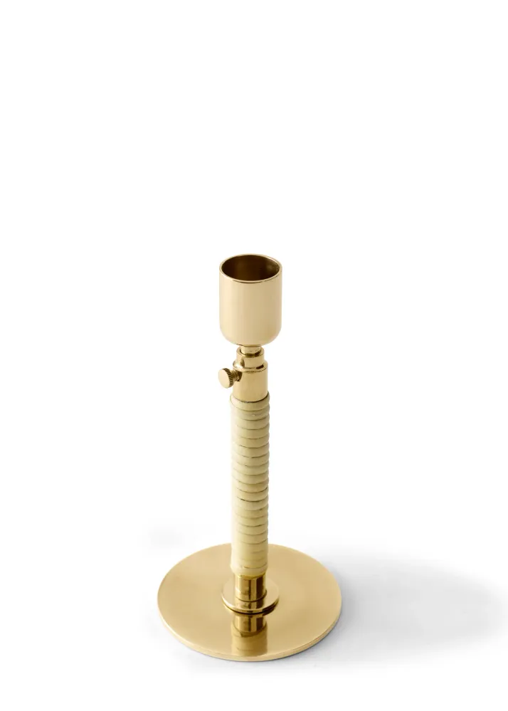 Kerzenhalter DUCA poliertes Messing