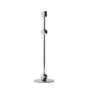 Kerzenhalter Forged candle holder No.5 silver HK Living