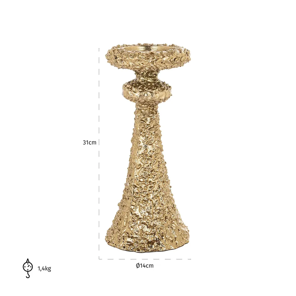 Kerzenhalter July groß (Gold)