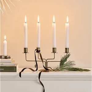 Kerzenhalter f/4 x 2,2 cm Kerzen Stylish Christmas