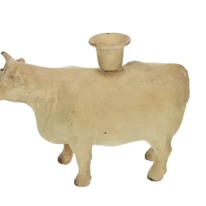 Kerzenhalter Kuh, creme