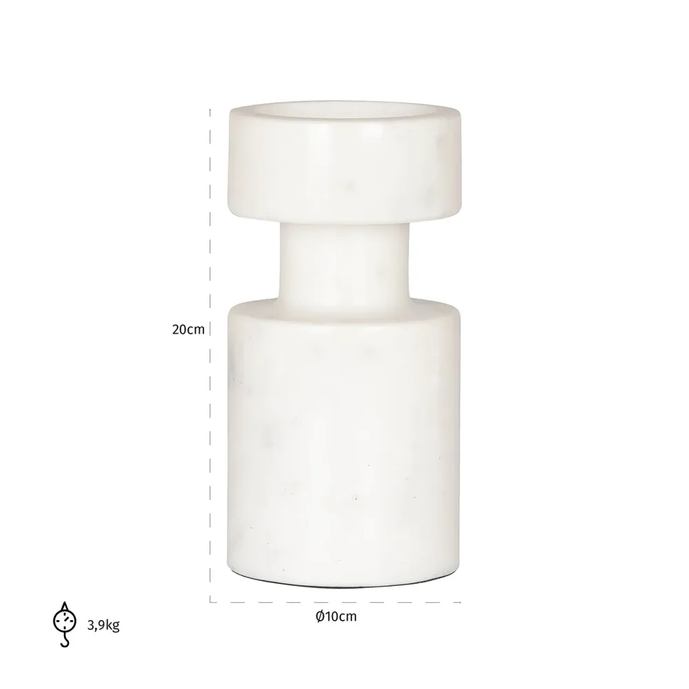 Kerzenhalter Melle klein (White)
