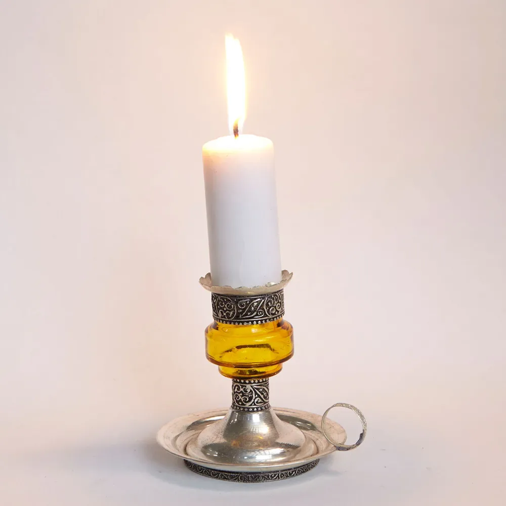 Kerzenständer Aladin Gelb