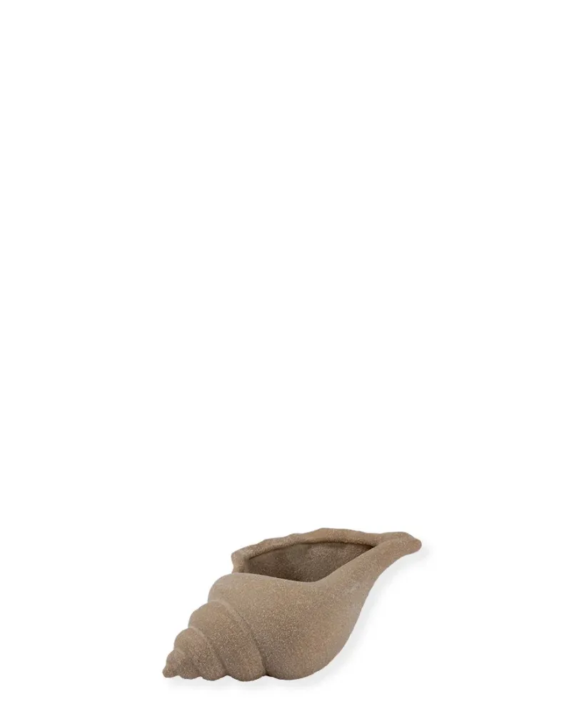 Kerzenständer Muschel beige 2er-Set