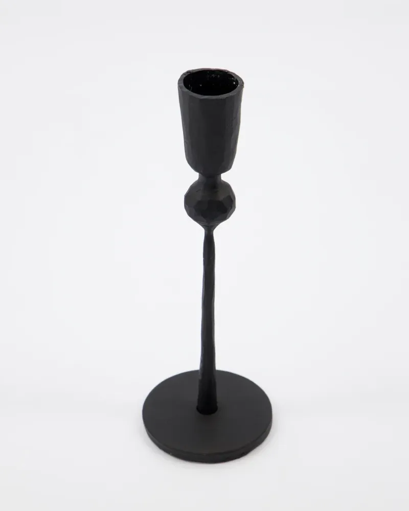 Kerzenständer, Trivo, Schwarz