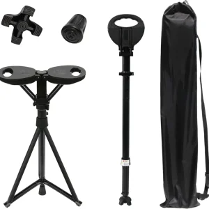 Klappstock mit Sitz – StepMate