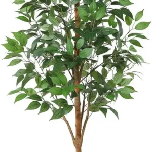 Künstlicher Ficus Baum 180cm Groß Tropische Indoor Outdoor Dekoration
