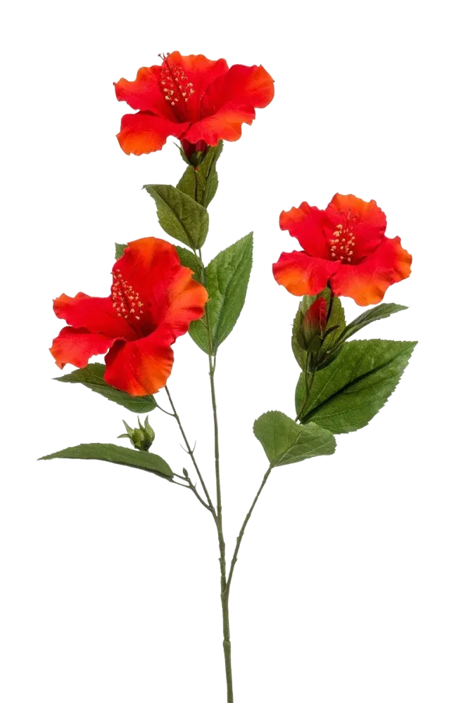 Künstlicher Hibiskus Zweig - Tara | 82 cm