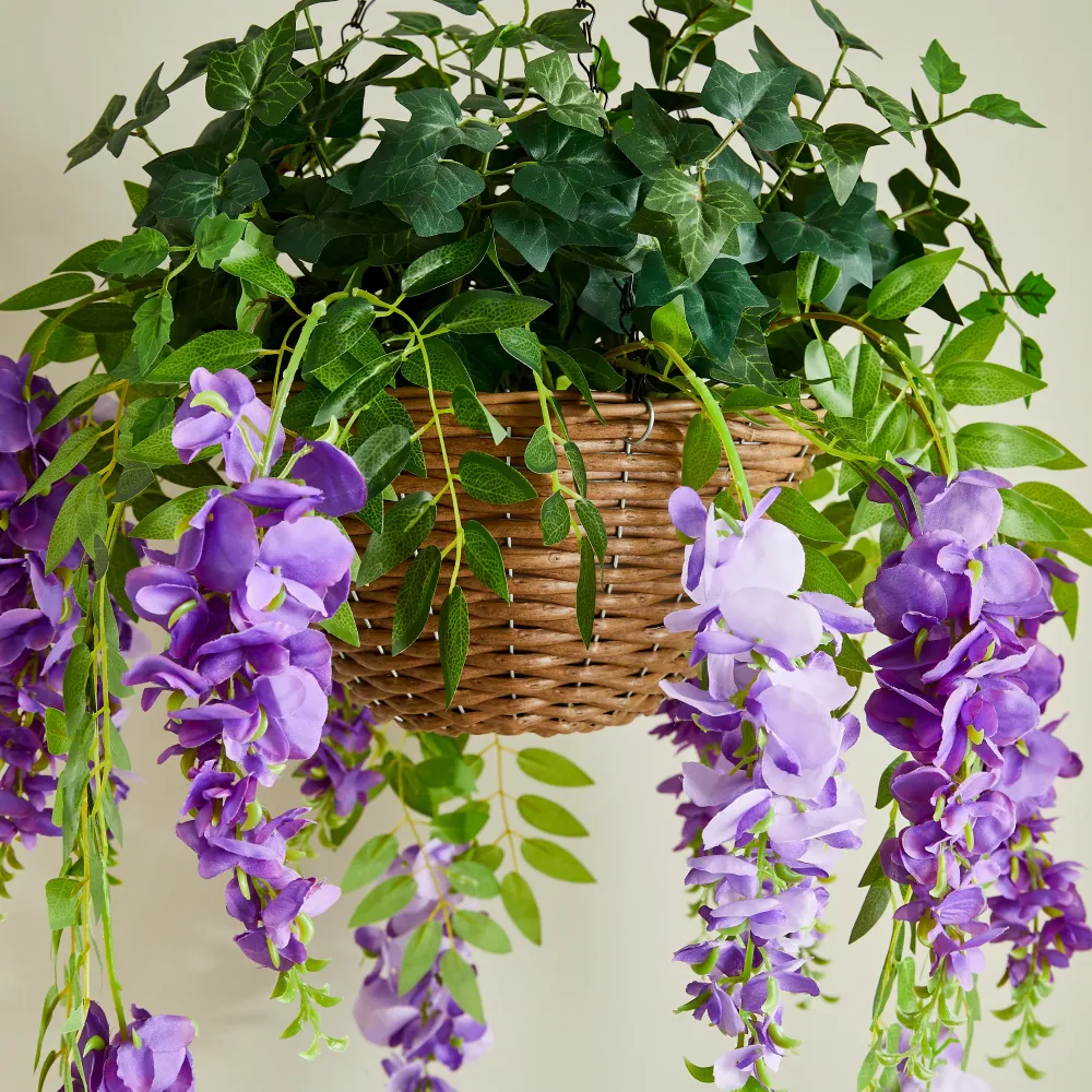 Künstlicher Hänge-Blauregen – Cybele | 95 cm