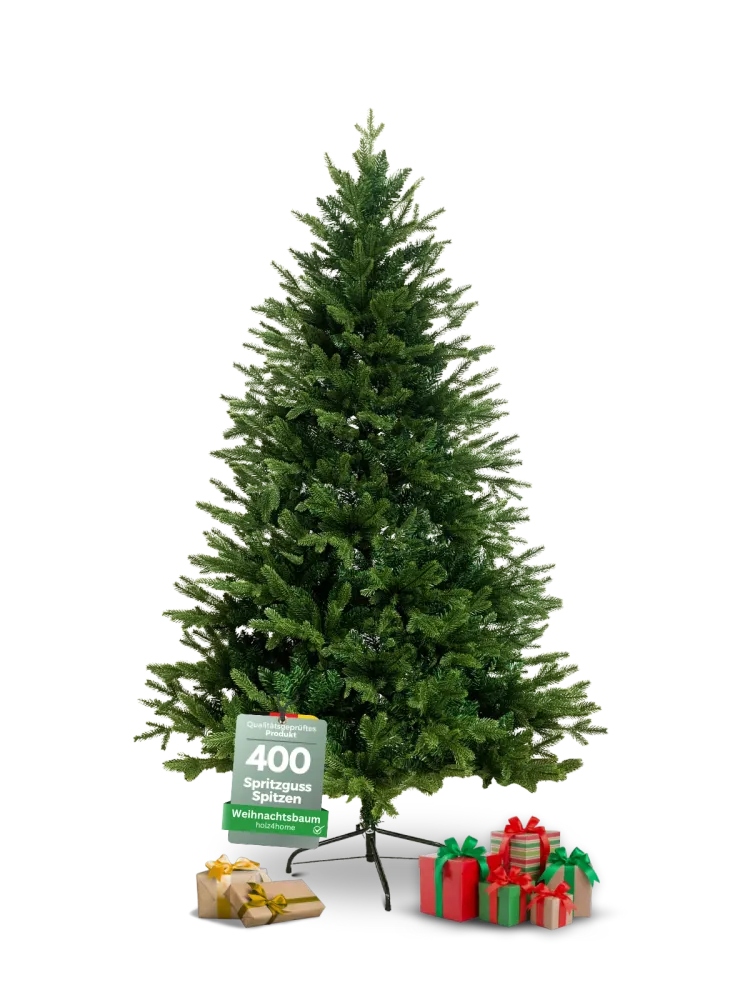 Künstlicher Weihnachtsbaum 160 cm inkl. Lichterkette