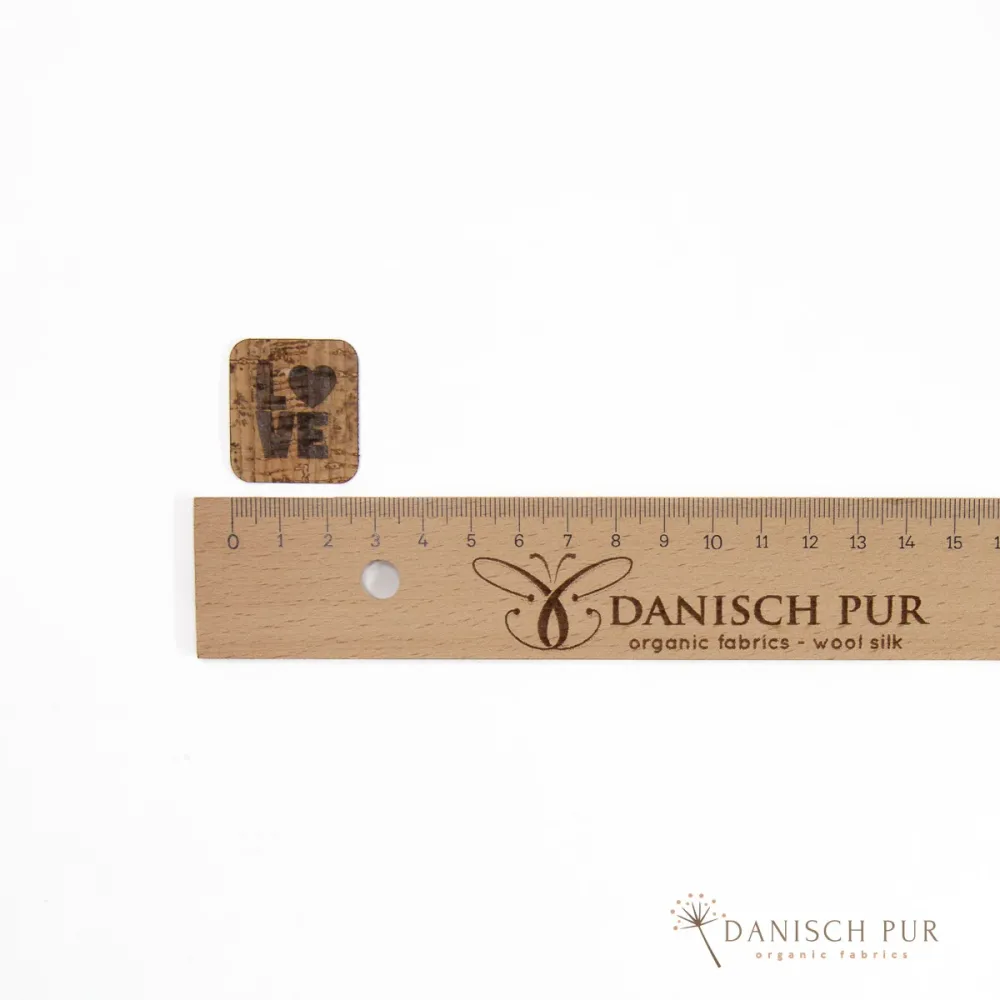 Korkpatch- Korklabel "LOVE"