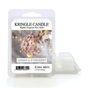 Kringle Candle - Aurum & Evergreen - Waxmelt - 64g