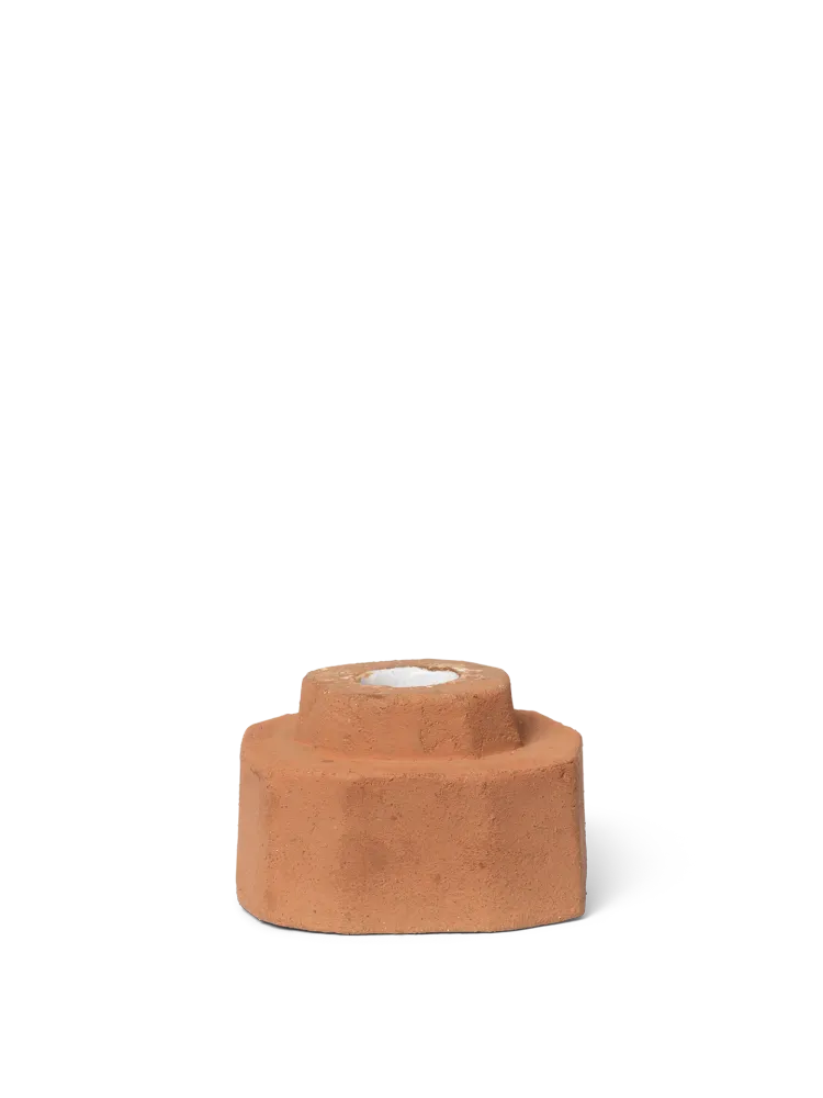 Kurinu Candle Holder - Terracotta