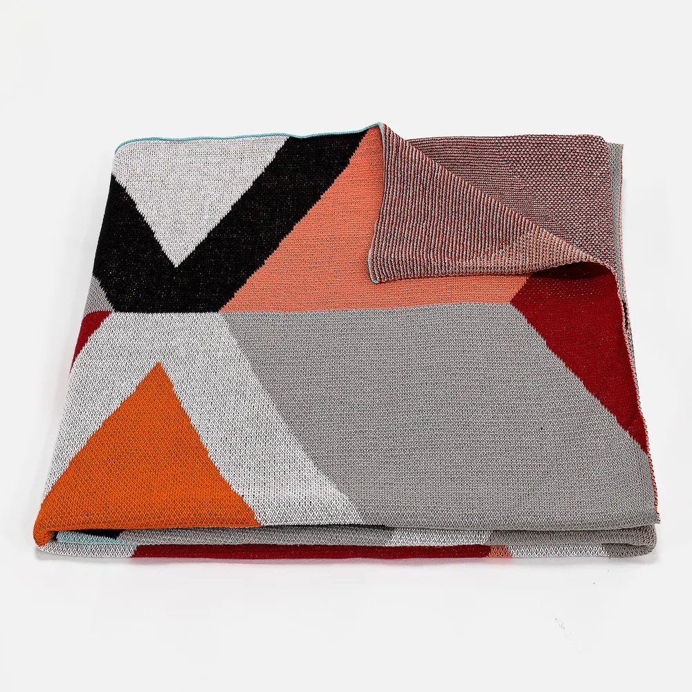 Kuscheldecke / Tagesdecke - Gestrickte Cotswold
