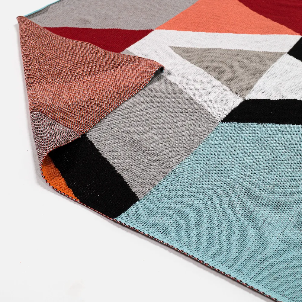 Kuscheldecke / Tagesdecke - Gestrickte Cotswold