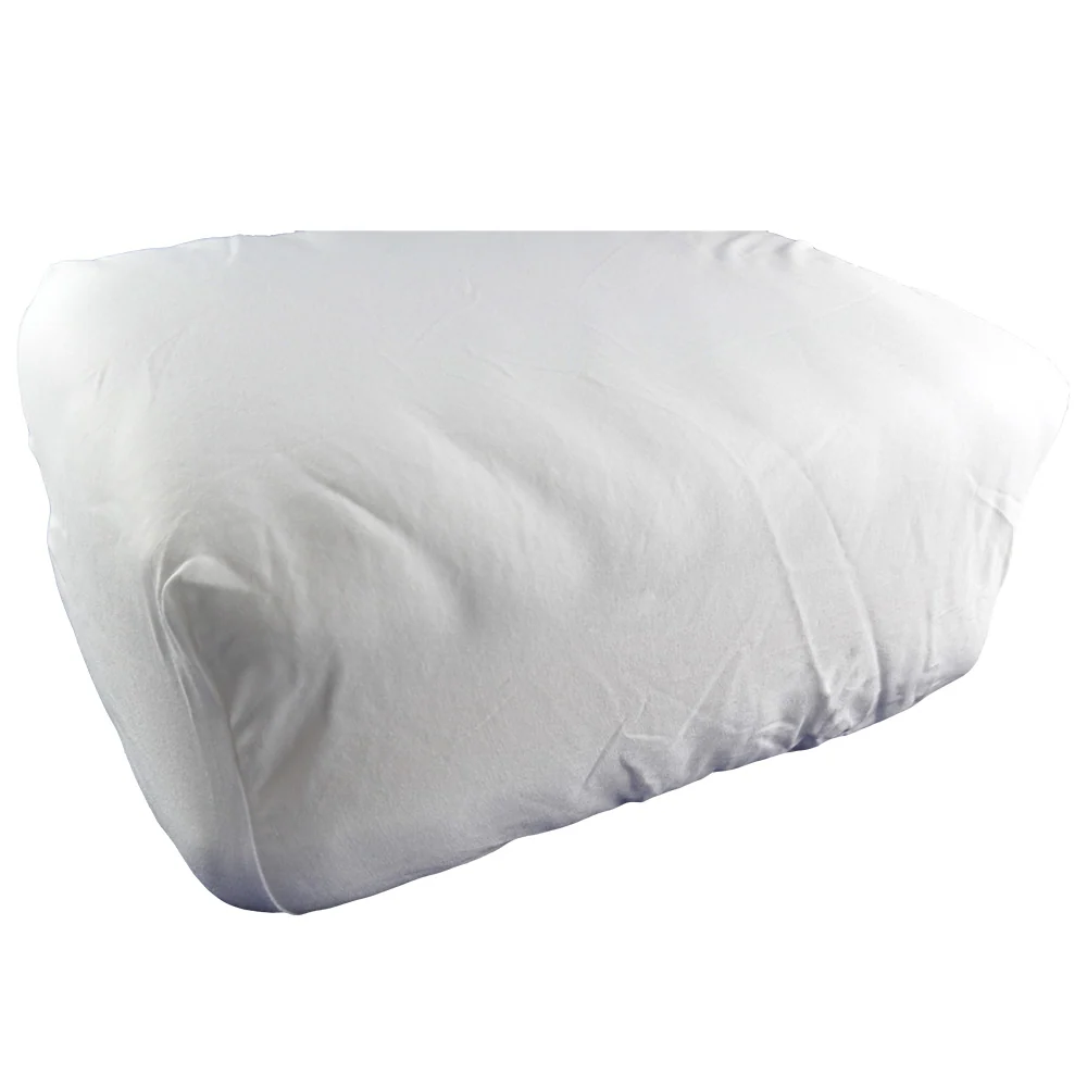KUTA Elastik Jersey Spannbettlaken - 100 x 200 x 23 cm - Weiß