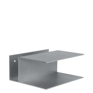 Lager Bedside Table - Aluminium