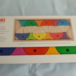 Legespiel und Bausteinkasten 6 Fische